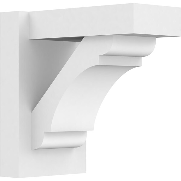 Ekena Millwork Olympic Architectural Grade PVC Outlooker with Block Ends, 7"W X 12"D X 12"H OUTP07X12X12OLY05 - main